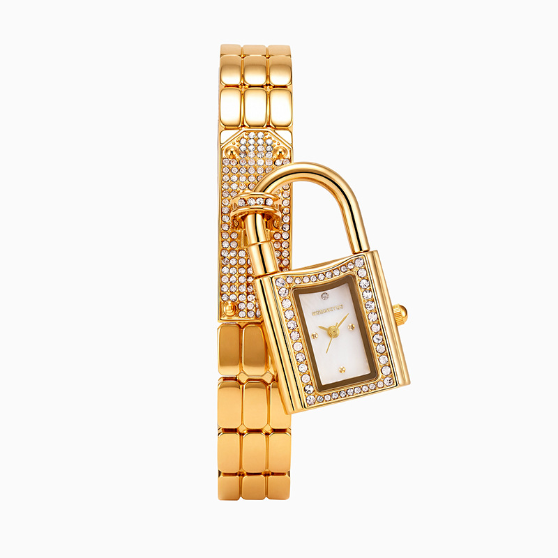 ساعة يد نسائية كوارتز بتصميم ق - مراجعة Luxury Watch Arabic وسعره