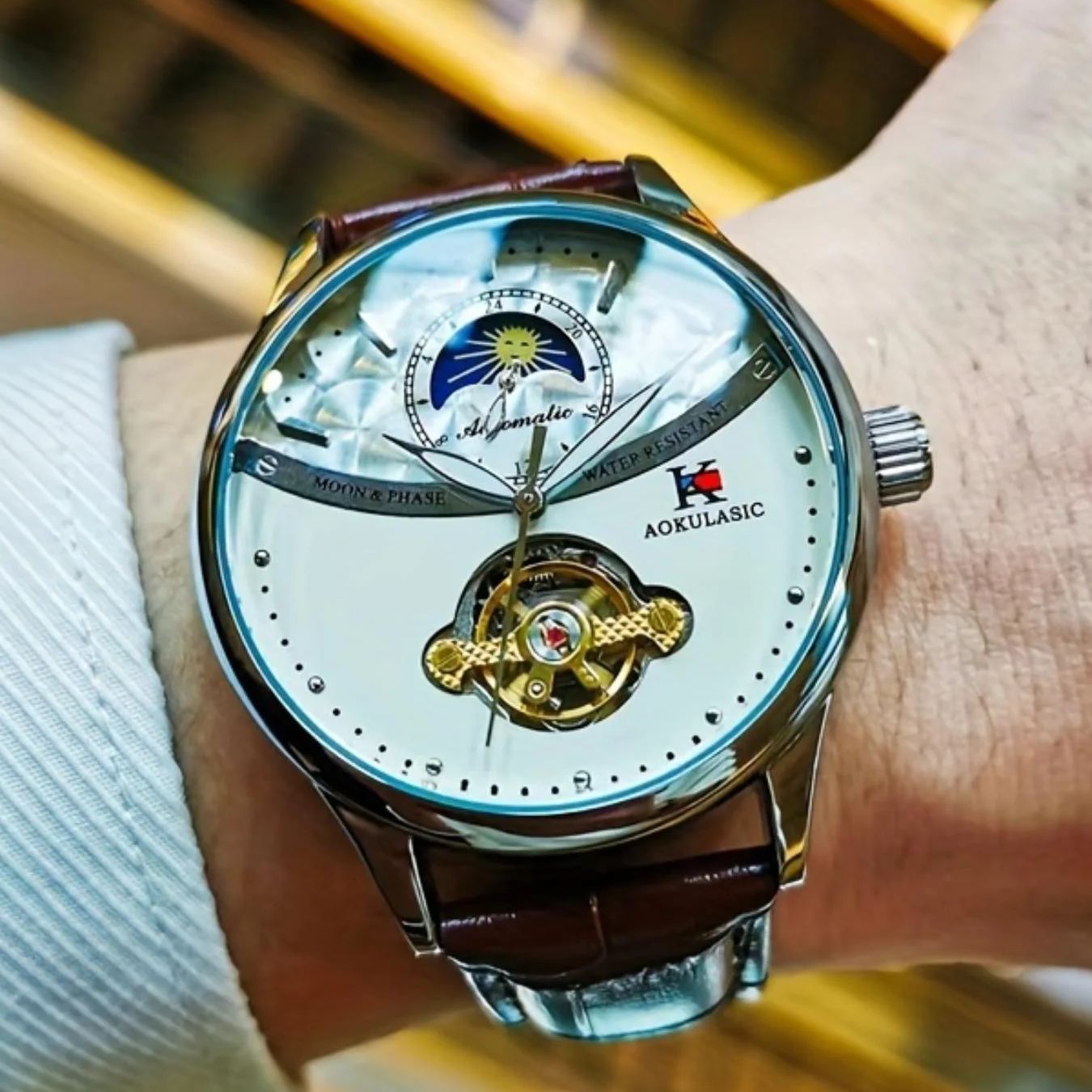 ساعة رجالية فاخرة أوتوماتيكية  - مراجعة Luxury Watch It وسعره