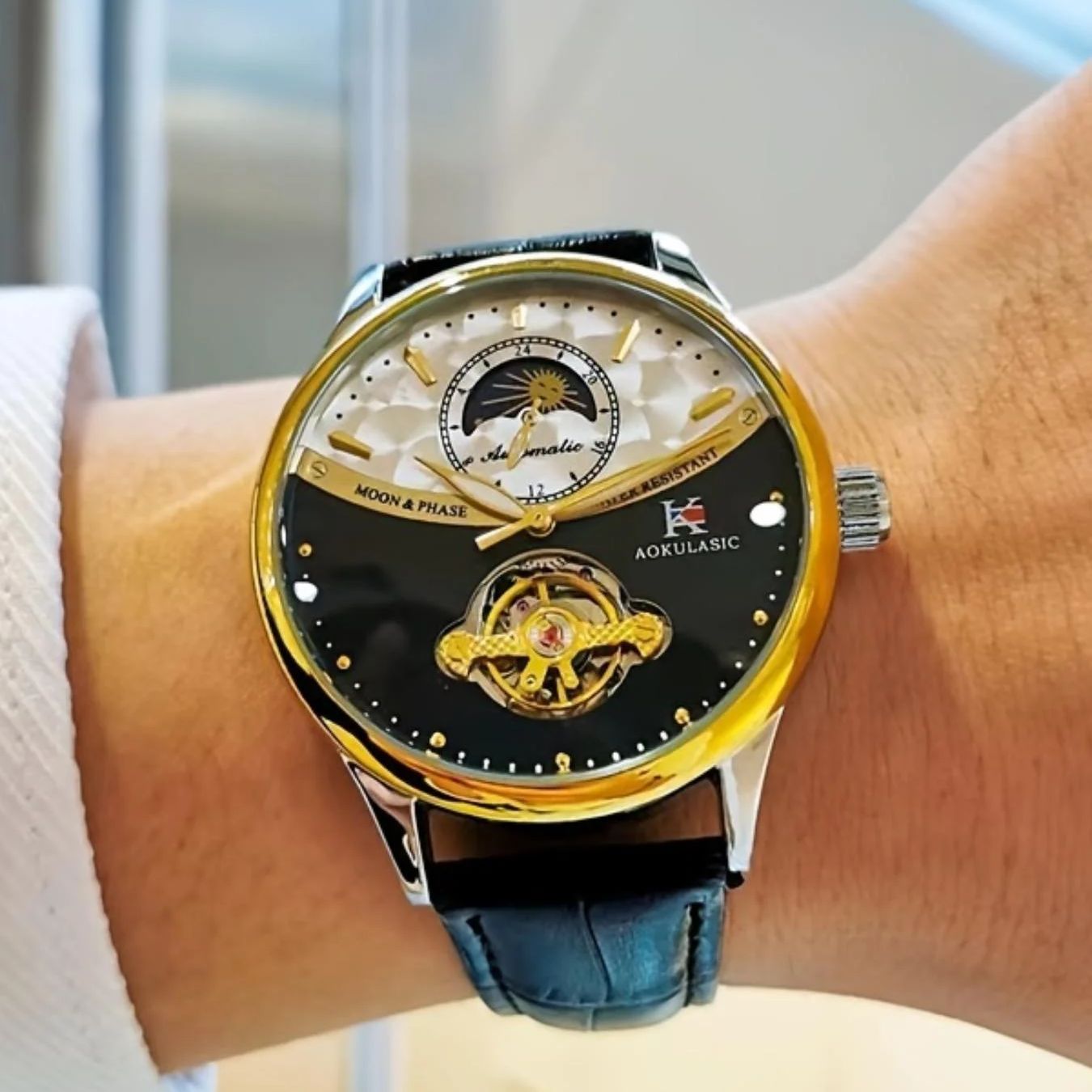 ساعة رجالية فاخرة أوتوماتيكية  - مراجعة Luxury Watch It وسعره