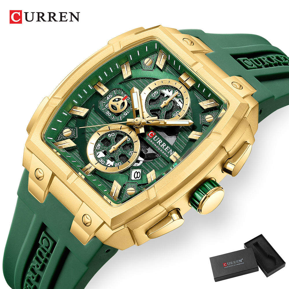 ساعة CURREN الفاخرة للرجال، سا - مراجعة Luxury Watch Japan وسعره