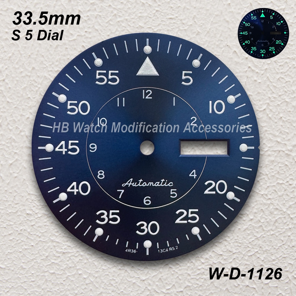 33.5 مللي متر S 5 شعار أشعة ال - مراجعة Luxury Watch Face وسعره