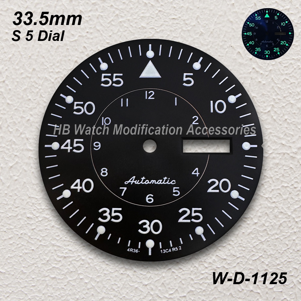 33.5 مللي متر S 5 شعار أشعة ال - مراجعة Luxury Watch Face وسعره