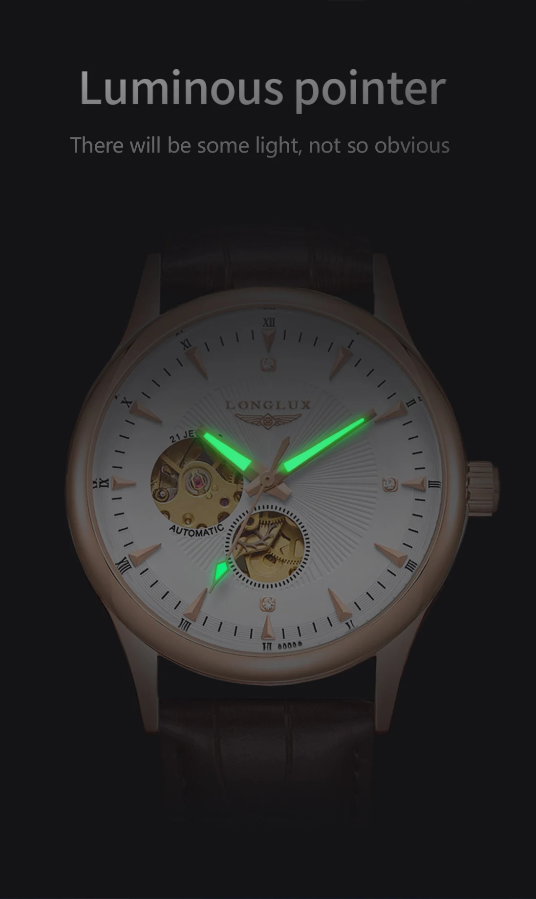 ساعة يد أوتوماتيكية أنيقة من L - مراجعة Luxury Watch Arabic وسعره